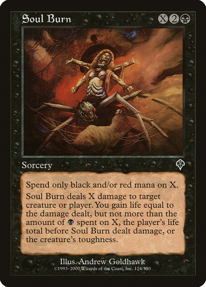 Soul Burn [Invasion] | Tables and Towers