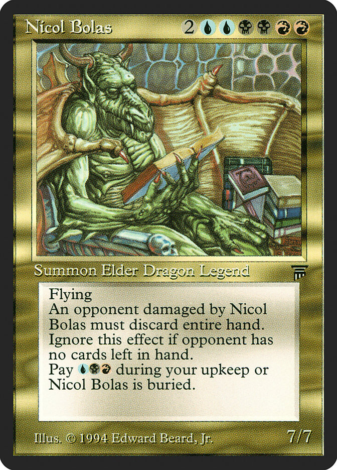 Nicol Bolas [Legends] | Tables and Towers