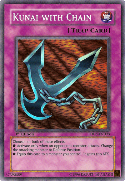 Kunai with Chain [TDGS-EN098] Super Rare | Tables and Towers