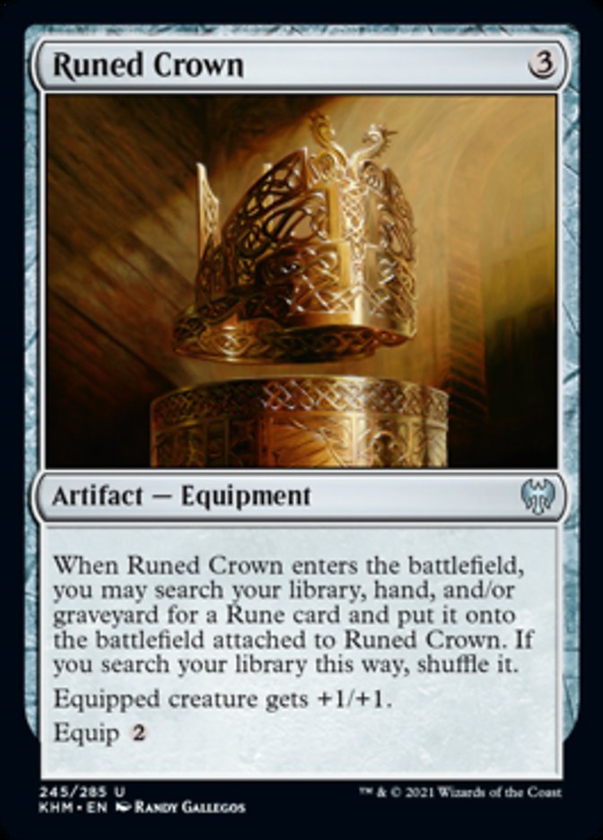 Runed Crown [Kaldheim] | Tables and Towers