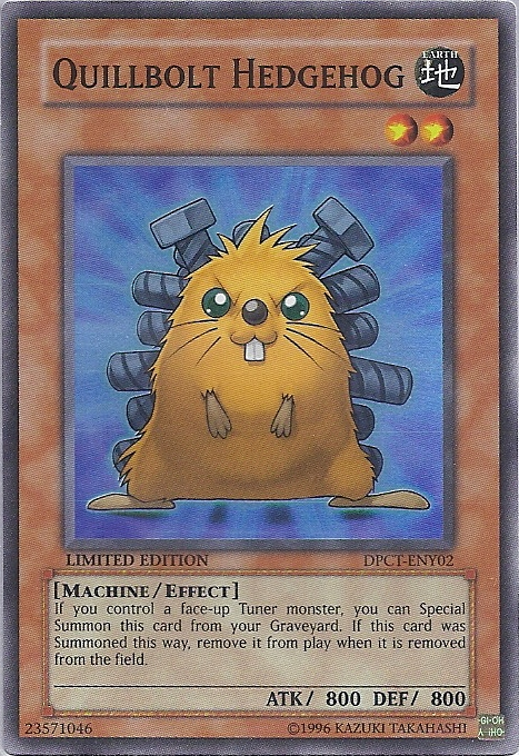 Quillbolt Hedgehog [DPCT-ENY02] Super Rare | Tables and Towers