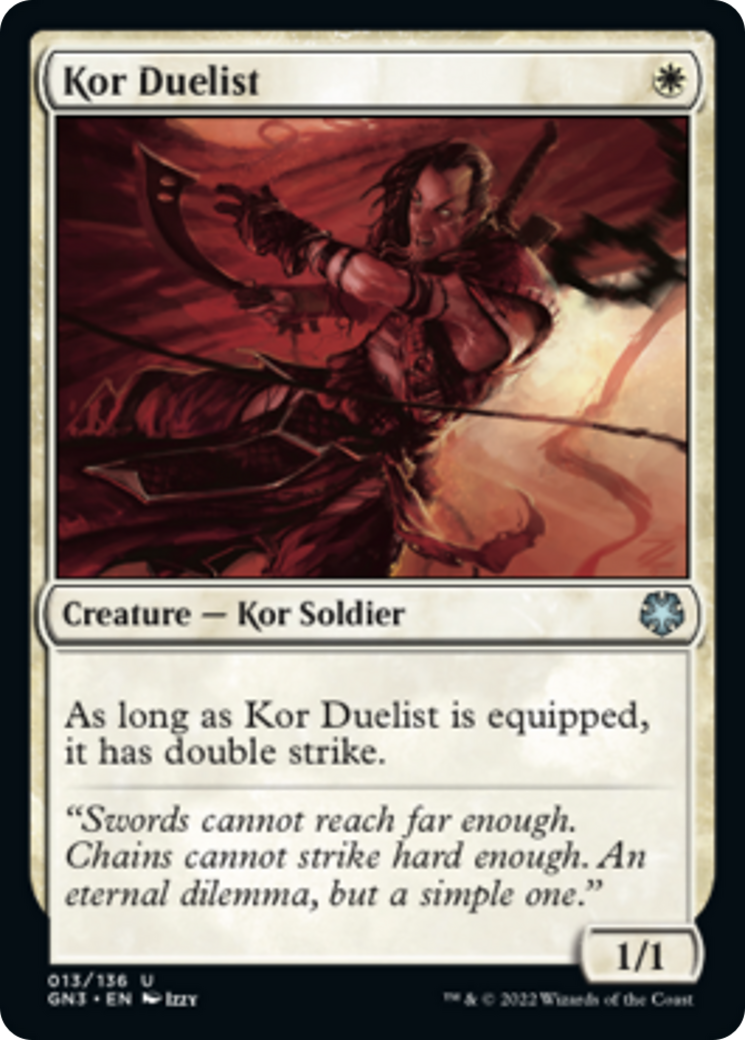 Kor Duelist [Game Night: Free-for-All] | Tables and Towers