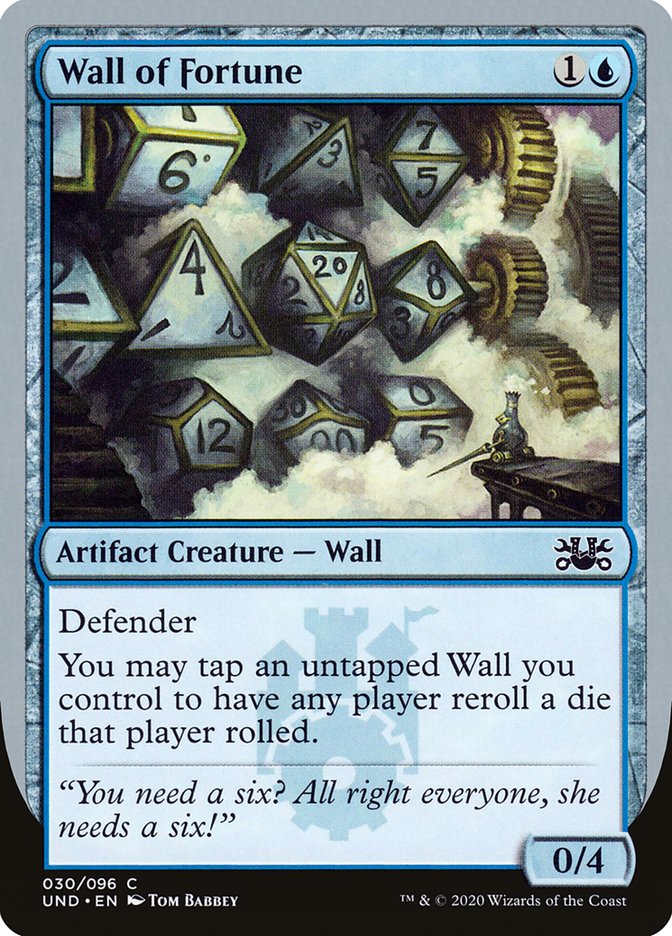 Wall of Fortune [Unsanctioned] | Tables and Towers