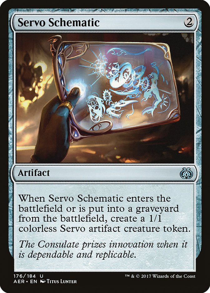 Servo Schematic [Aether Revolt] | Tables and Towers