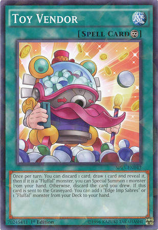 Toy Vendor [SP15-EN043] Shatterfoil Rare | Tables and Towers