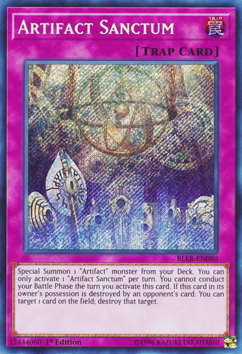 Artifact Sanctum [BLLR-EN080] Secret Rare | Tables and Towers