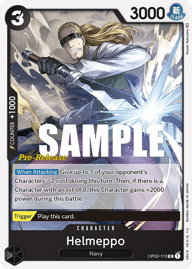 Helmeppo [Paramount War Pre-Release Cards] | Tables and Towers