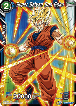 Super Saiyan Son Goku (BT14-036) (BT14-036) [Cross Spirits] | Tables and Towers