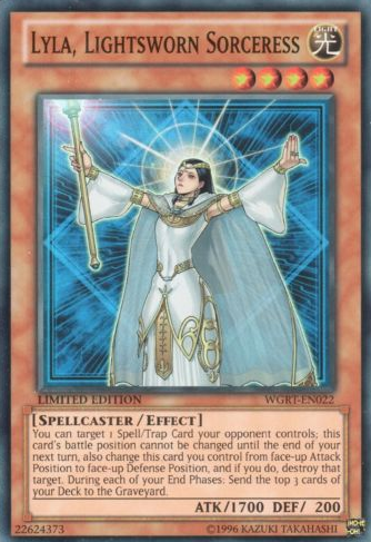 Lyla, Lightsworn Sorceress [WGRT-EN022] Super Rare | Tables and Towers