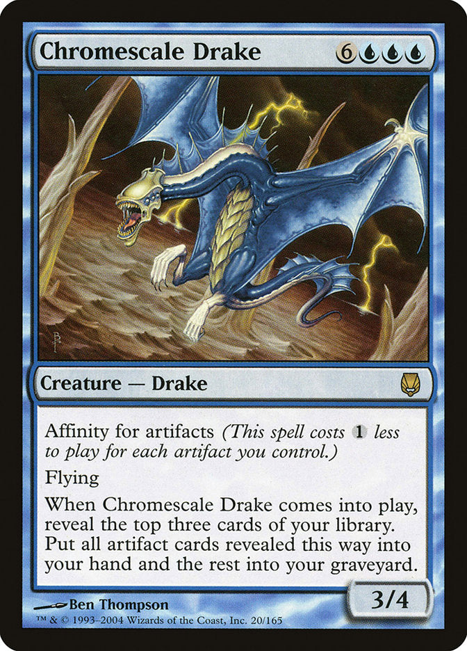 Chromescale Drake [Darksteel] | Tables and Towers