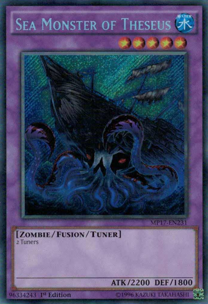 Sea Monster of Theseus [MP17-EN231] Secret Rare | Tables and Towers