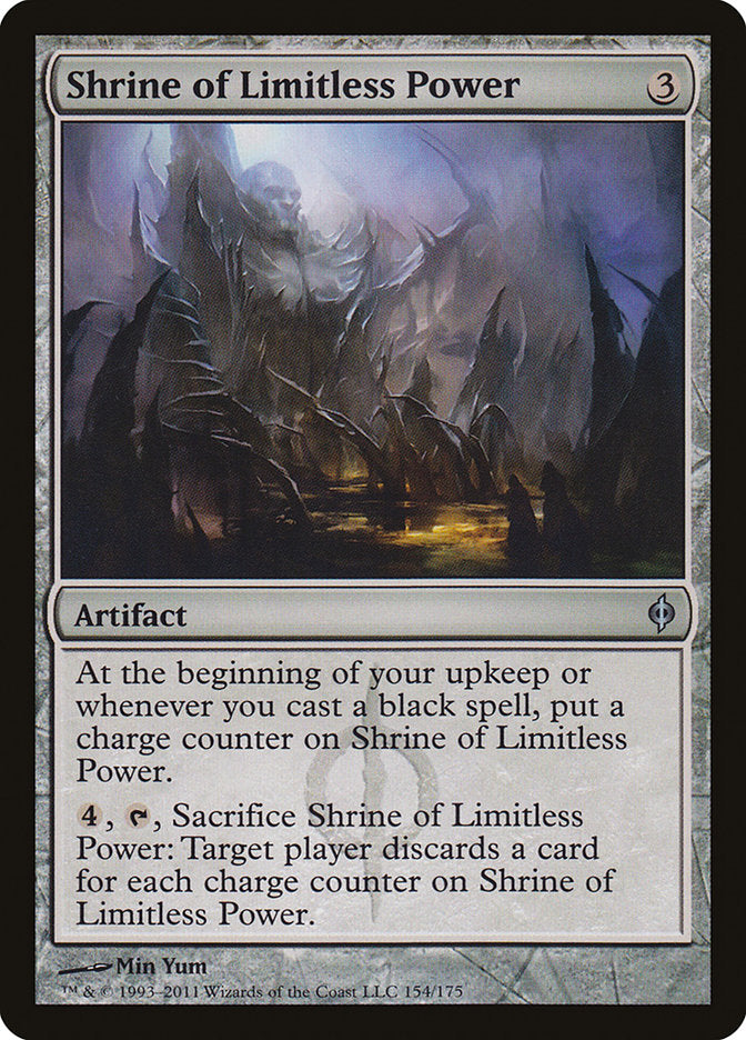 Shrine of Limitless Power [New Phyrexia] | Tables and Towers