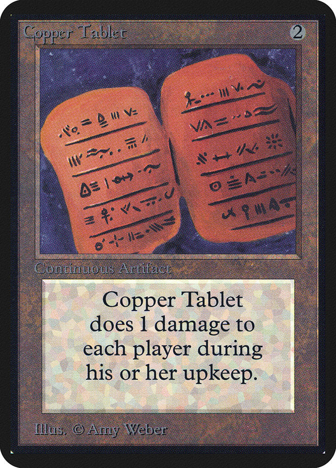 Copper Tablet [Alpha Edition] | Tables and Towers