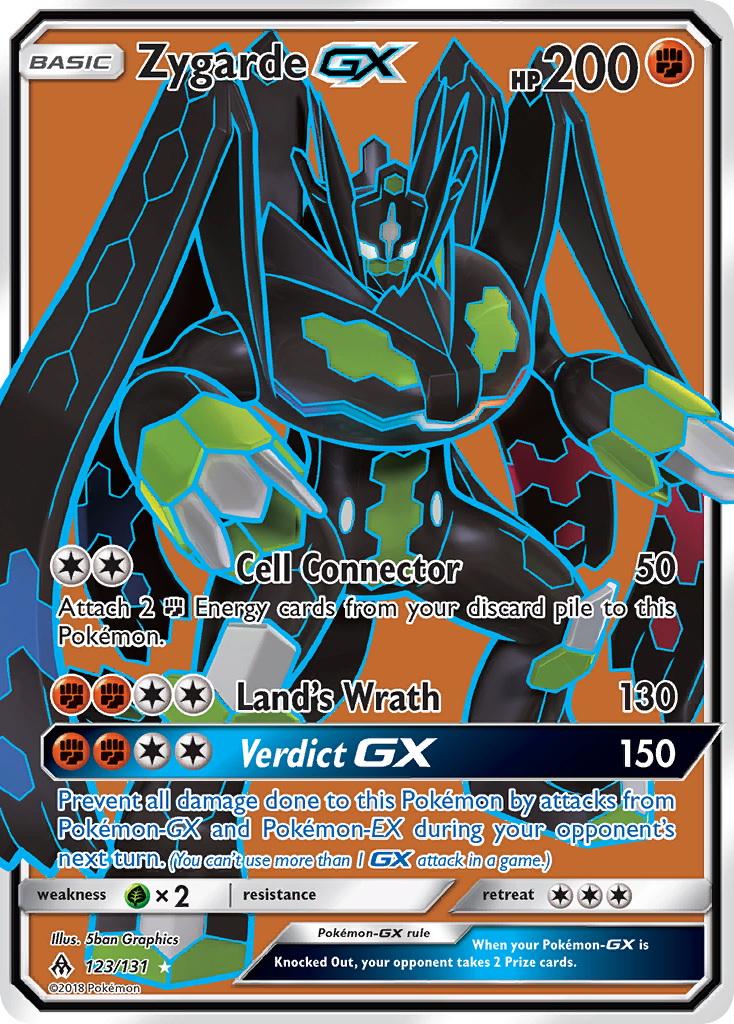 Zygarde GX (123/131) [Sun & Moon: Forbidden Light] | Tables and Towers