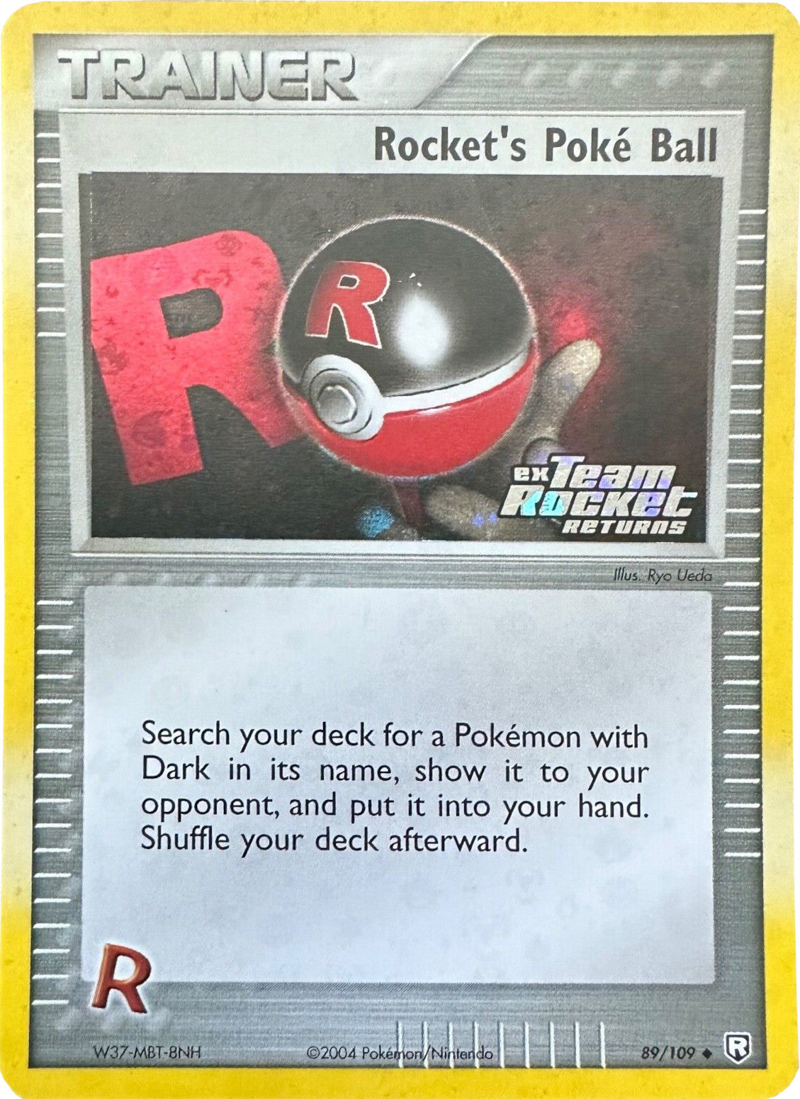 Rocket's Poke Ball (89/109) (Stamped) [EX: Team Rocket Returns] | Tables and Towers