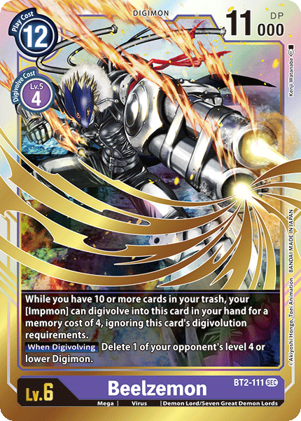 Beelzemon [BT2-111] [Release Special Booster Ver.1.0] | Tables and Towers