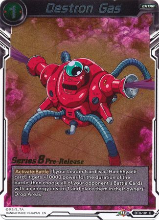 Destron Gas (BT8-101_PR) [Malicious Machinations Prerelease Promos] | Tables and Towers