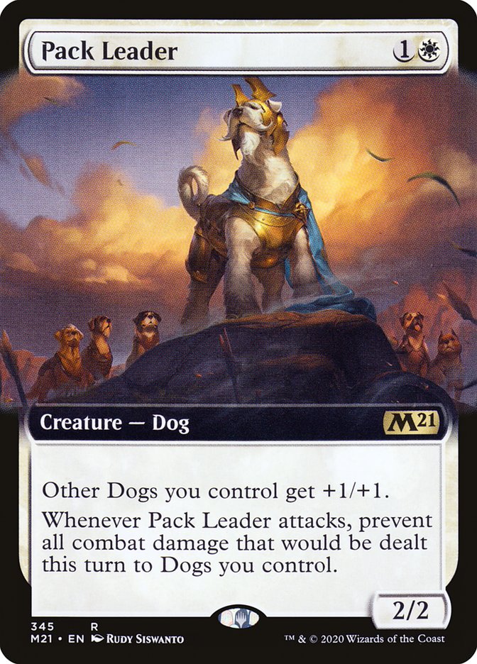 Pack Leader (Extended Art) [Core Set 2021] | Tables and Towers