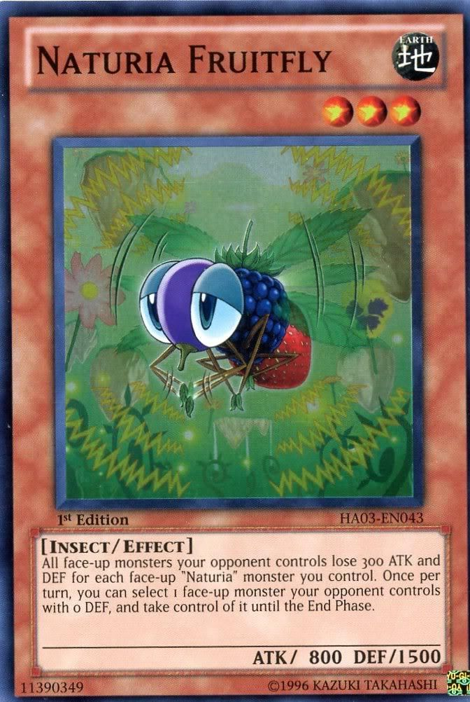 Naturia Fruitfly [HA03-EN043] Super Rare | Tables and Towers