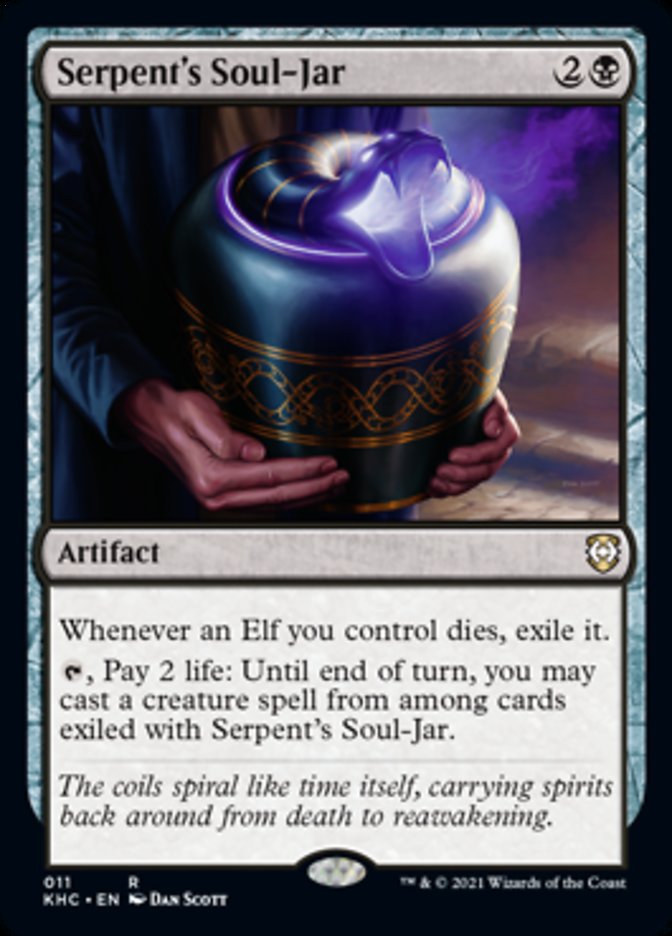 Serpent's Soul-Jar [Kaldheim Commander] | Tables and Towers