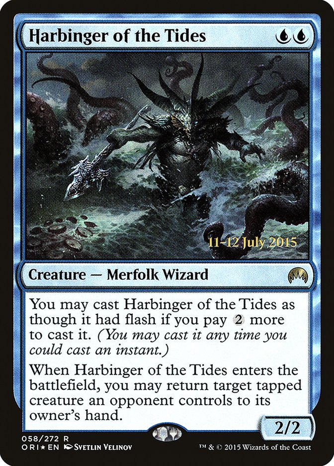 Harbinger of the Tides [Magic Origins Prerelease Promos] | Tables and Towers