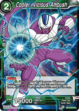 Cooler, Vicious Ambush (Common) (BT13-074) [Supreme Rivalry] | Tables and Towers