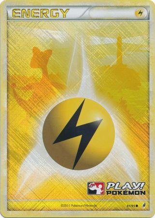 Lightning Energy (91/95) (Play Pokemon Promo) [HeartGold & SoulSilver: Call of Legends] | Tables and Towers