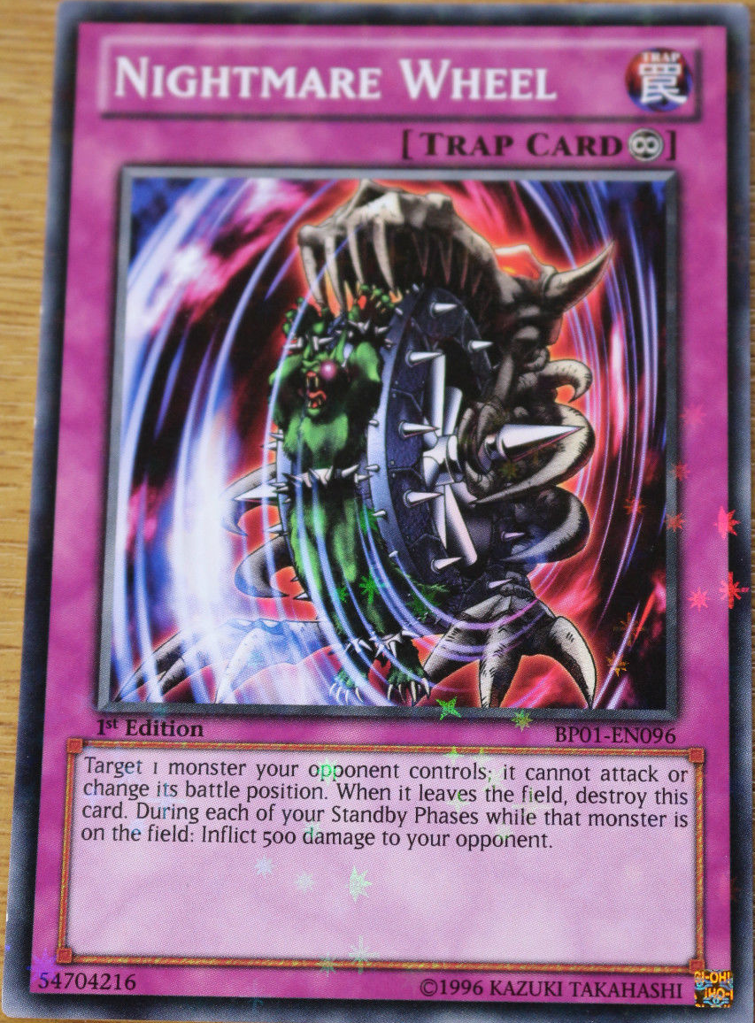 Nightmare Wheel [BP01-EN096] Starfoil Rare | Tables and Towers