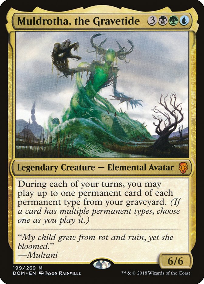 Muldrotha, the Gravetide [Dominaria] | Tables and Towers