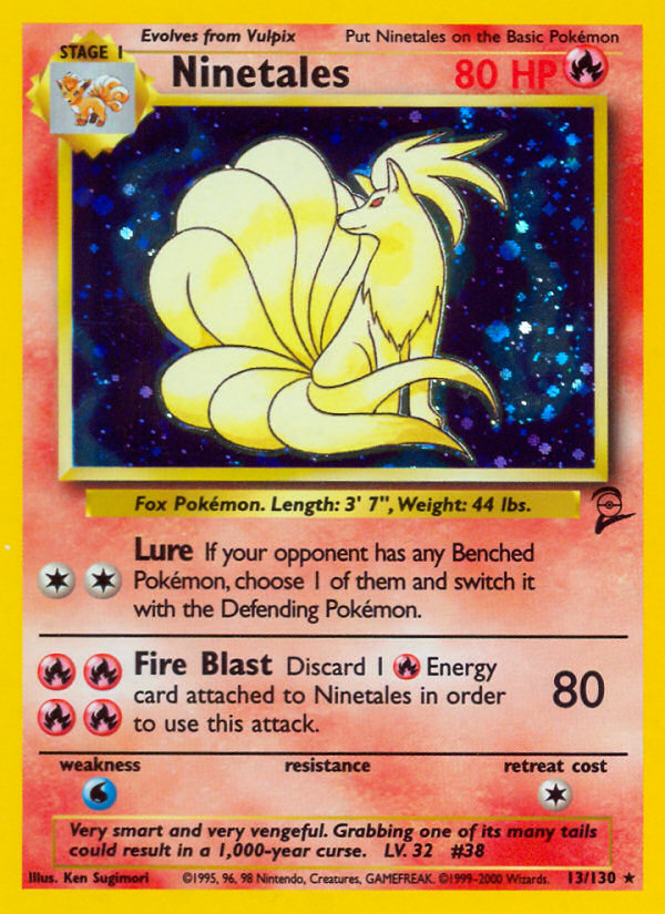 Ninetales (13/130) [Base Set 2] | Tables and Towers