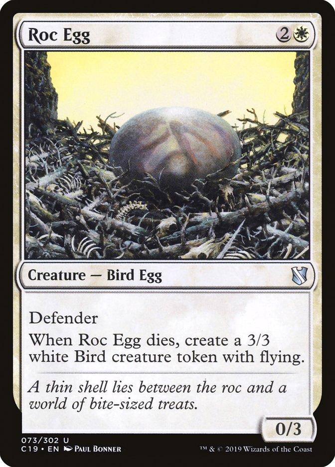 Roc Egg [Commander 2019] | Tables and Towers