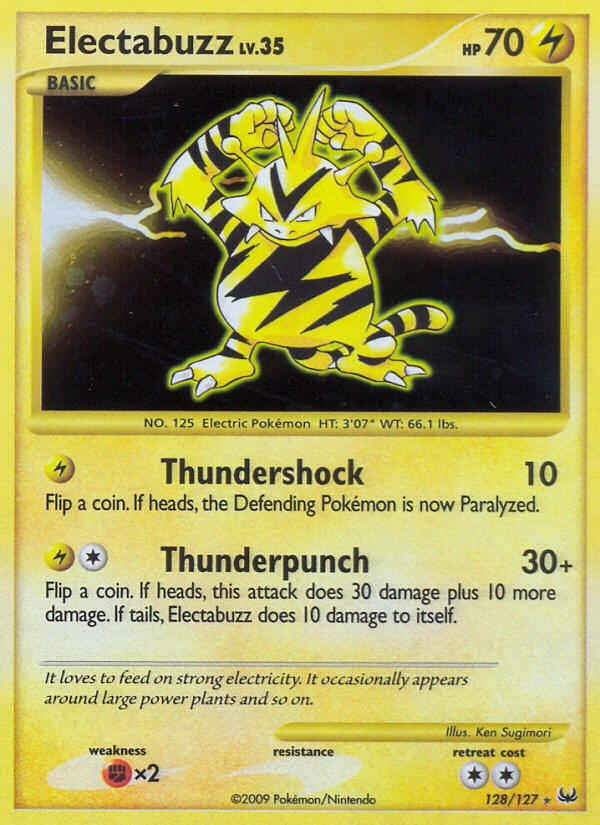 Electabuzz (128/127) [Platinum: Base Set] | Tables and Towers