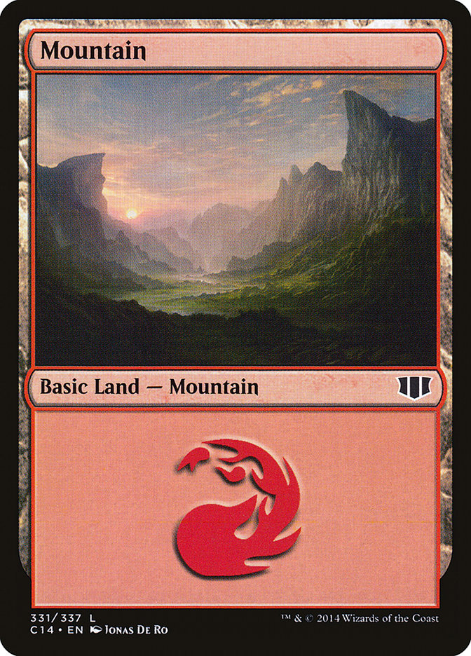 Mountain (331) [Commander 2014] | Tables and Towers