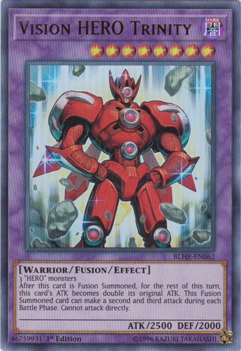 Vision Hero Trinity [BLHR-EN062] Ultra Rare | Tables and Towers