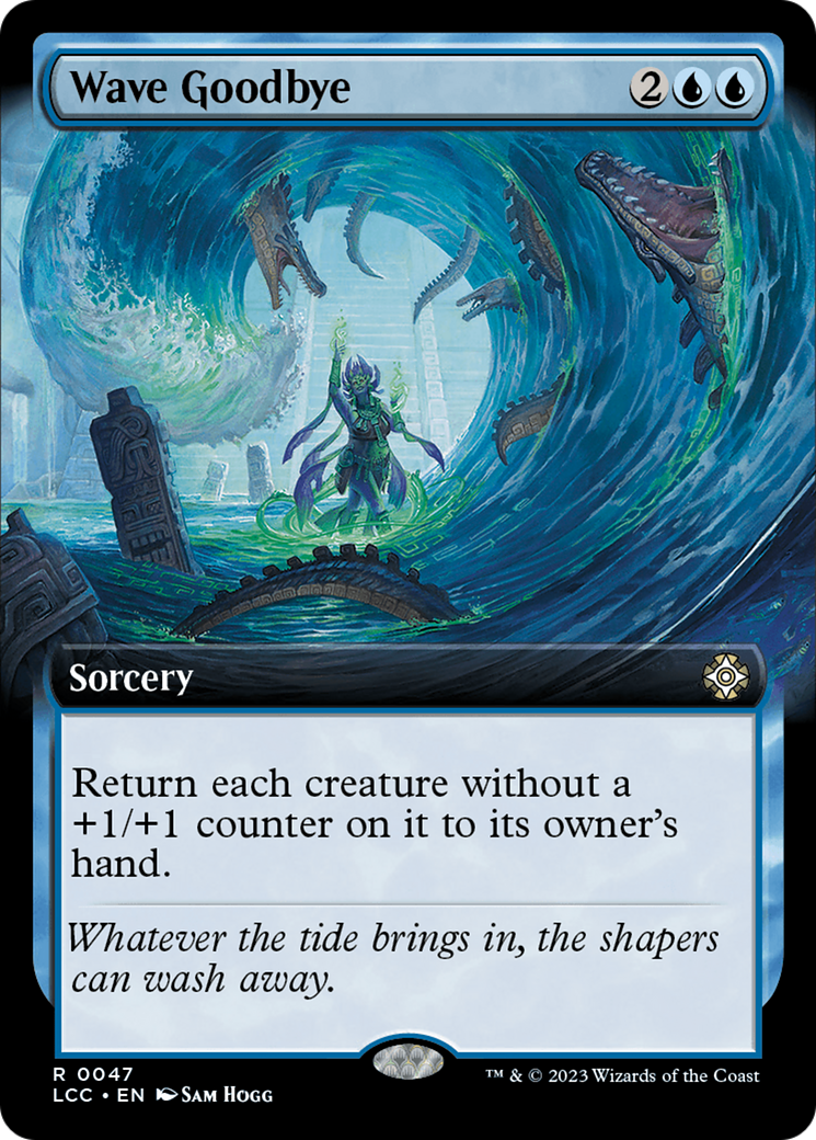 Wave Goodbye (Extended Art) [The Lost Caverns of Ixalan Commander] | Tables and Towers