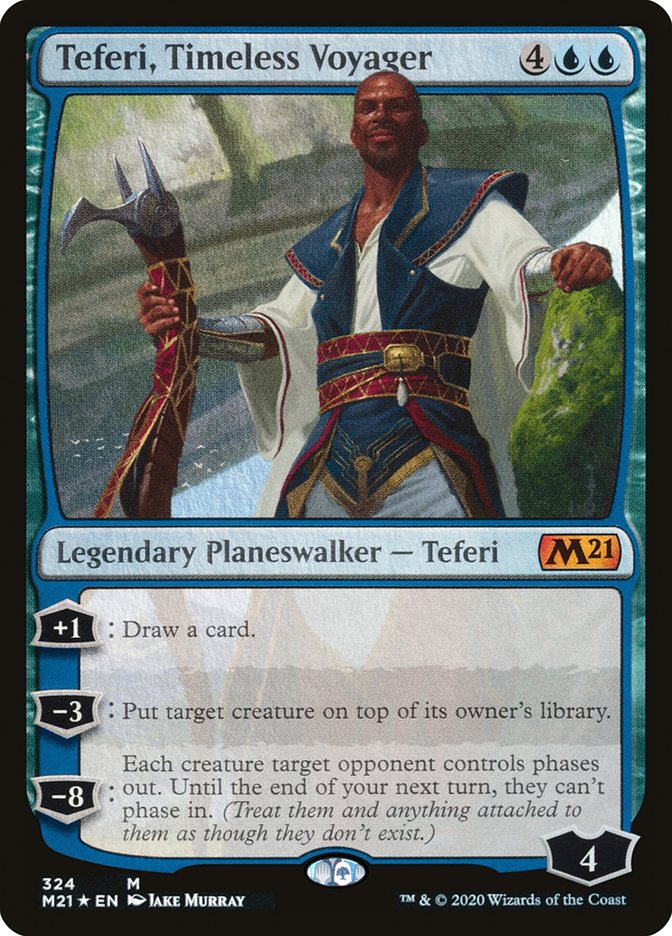 Teferi, Timeless Voyager [Core Set 2021] | Tables and Towers