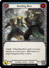 Buckling Blow (Blue) [U-WTR059] (Welcome to Rathe Unlimited)  Unlimited Rainbow Foil | Tables and Towers