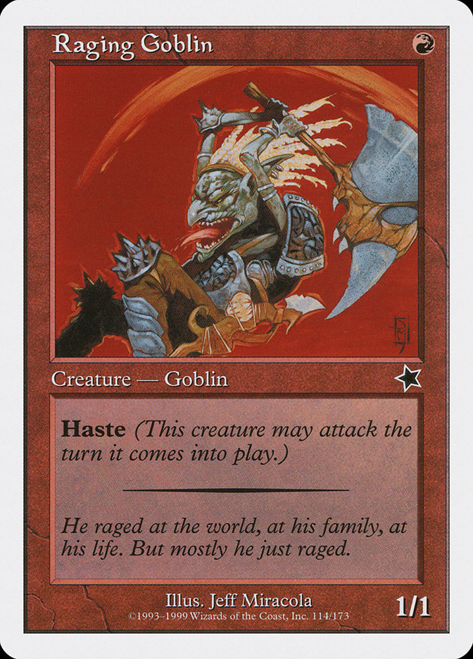 Raging Goblin [Starter 1999] | Tables and Towers