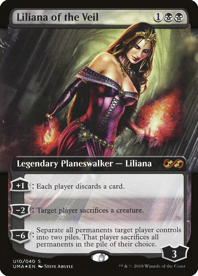 Liliana of the Veil (Topper) [Ultimate Masters Box Topper] | Tables and Towers