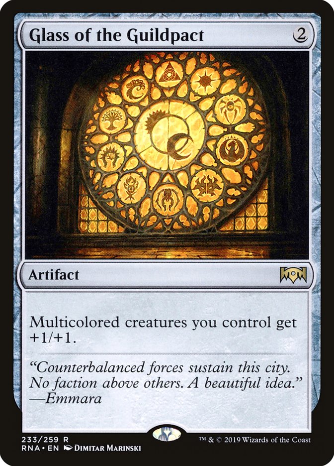 Glass of the Guildpact [Ravnica Allegiance] | Tables and Towers