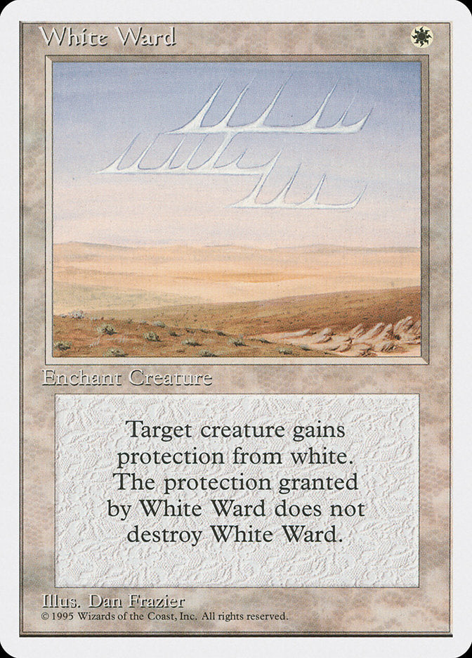 White Ward [Fourth Edition] | Tables and Towers