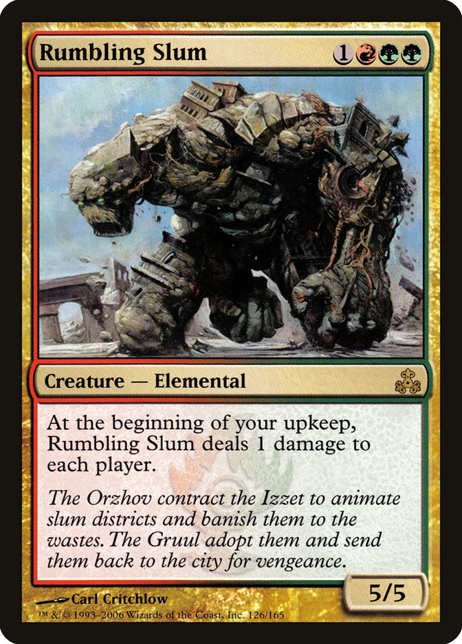 Rumbling Slum [Guildpact] | Tables and Towers