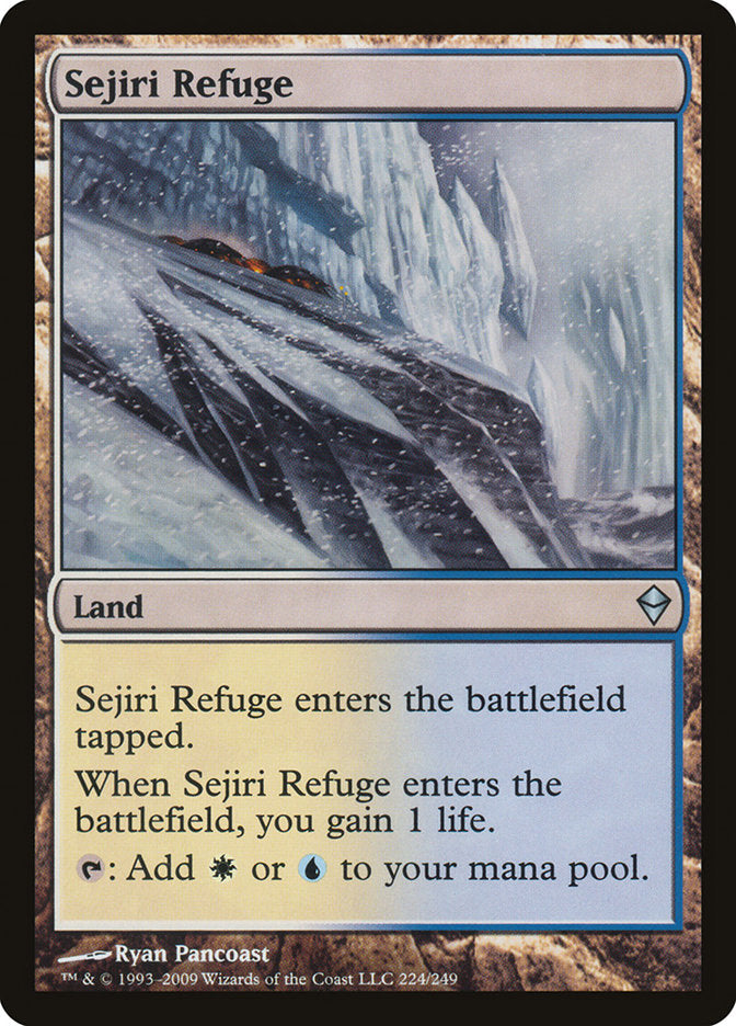 Sejiri Refuge [Zendikar] | Tables and Towers