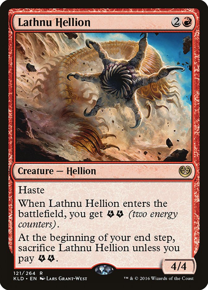 Lathnu Hellion [Kaladesh] | Tables and Towers