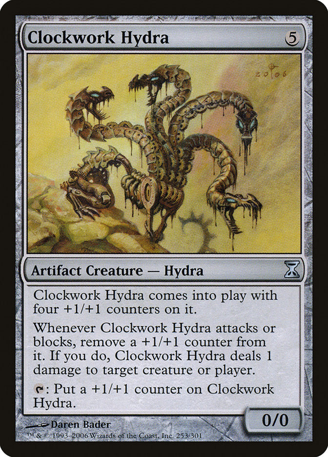 Clockwork Hydra [Time Spiral] | Tables and Towers