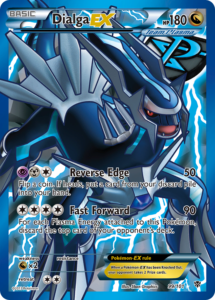 Dialga EX (99/101) [Black & White: Plasma Blast] | Tables and Towers