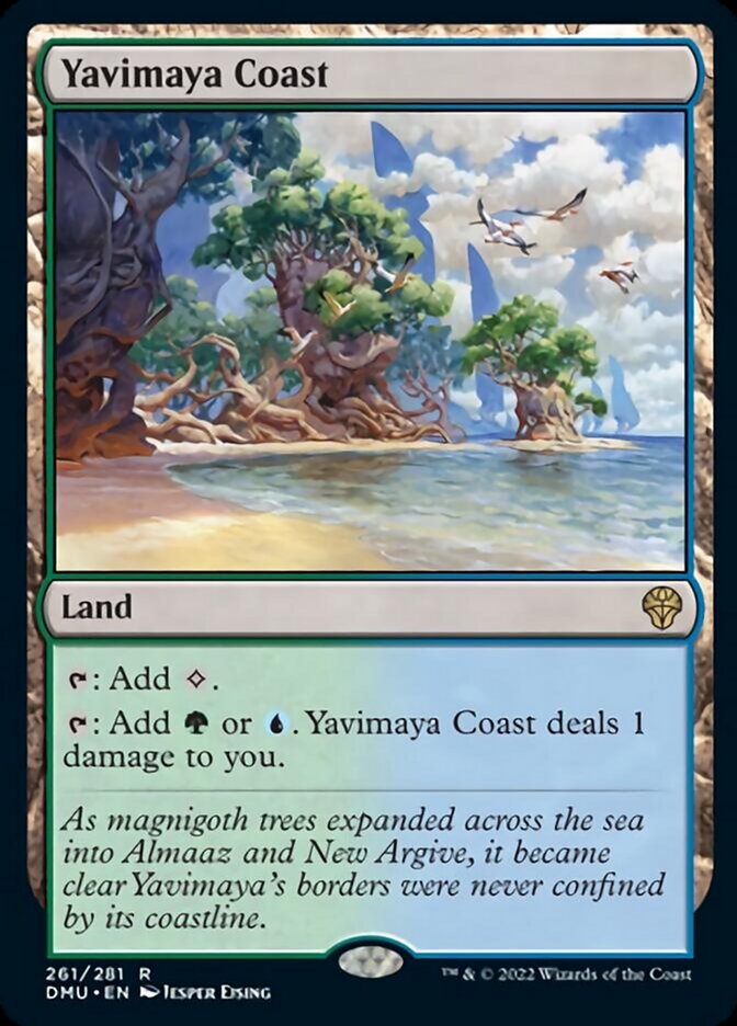 Yavimaya Coast [Dominaria United] | Tables and Towers