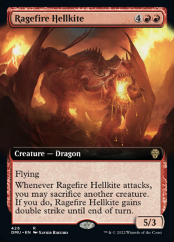 Ragefire Hellkite (Extended Art) [Dominaria United] | Tables and Towers