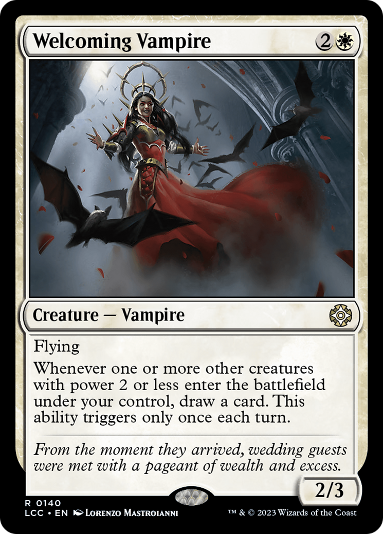 Welcoming Vampire [The Lost Caverns of Ixalan Commander] | Tables and Towers