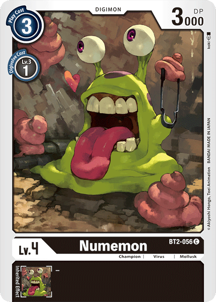 Numemon [BT2-056] [Release Special Booster Ver.1.0] | Tables and Towers